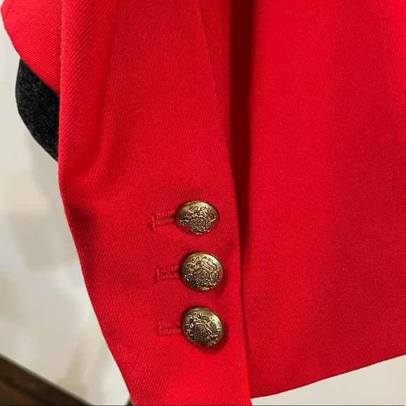 Banana Republic Red Jacket/Blazer Size 10 - Picture 5 of 7